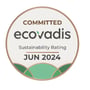 committed badge ecovadis