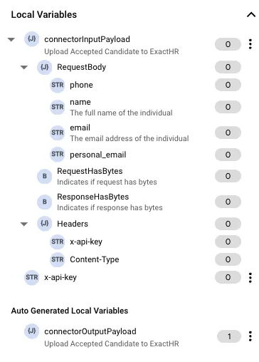 Configuration in Google Cloud application integration
